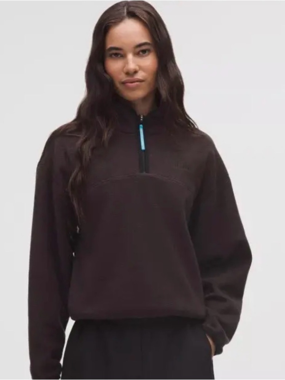 LIKE NEW! Lululemon Tumbled Fleece Half-Zip Jacket worn twice!